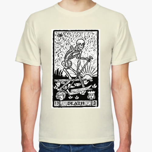 Футболка с принтом 13 аркан таро Смерть