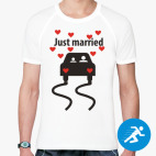 Мужская спортивная футболка