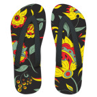 Шлёпанцы Цветочный орнамент