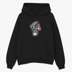 Толстовка худи оверсайз