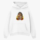 Толстовка худи оверсайз