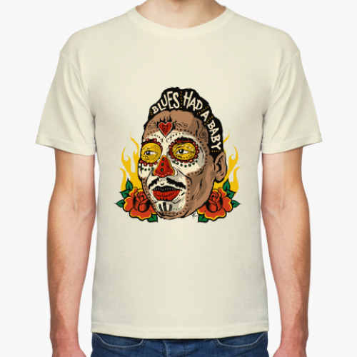 Футболка с принтом Мuddy Waters Sugar Skull