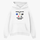 Толстовка худи оверсайз