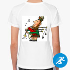 Женская спортивная футболка