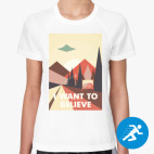 Женская спортивная футболка