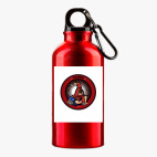 Металлическая бутылка 400 мл UV-DTF