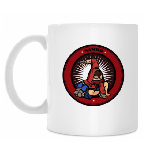 Кружка с принтом 'SAMBO'