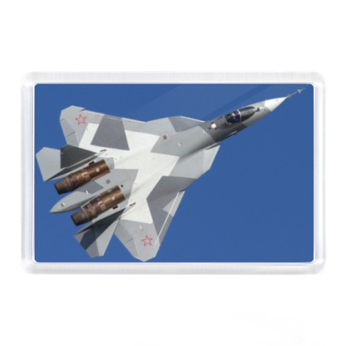 Магнит с принтом Самолет