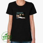 Женская футболка органик