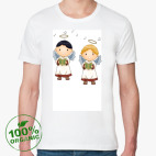 Мужская футболка органик