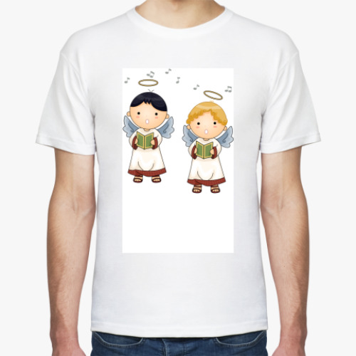 Футболка с принтом Ангелочки