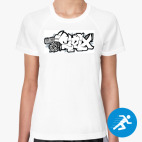 Женская спортивная футболка