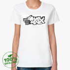 Женская футболка органик