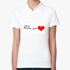 Женская рубашка поло