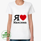 Женская футболка органик