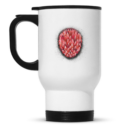 Кружка-термос с принтом чувствую красный (sensor red)