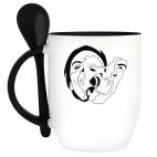 Кружка с ложкой