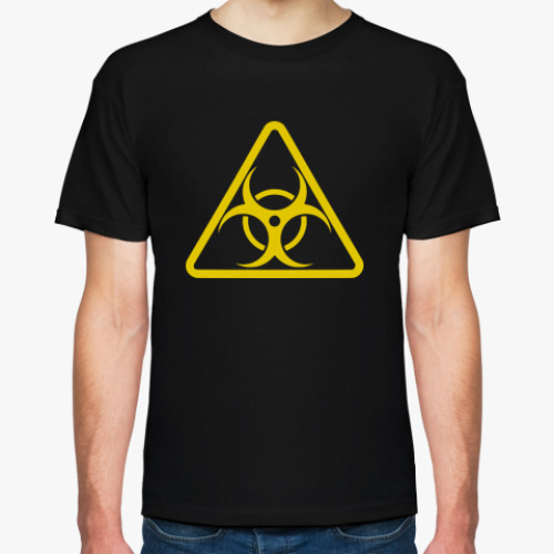 Футболка с принтом  'Biohazard'