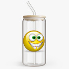 Банка с бамбуковой крышкой