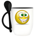 Кружка с ложкой