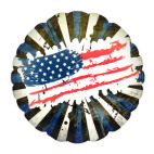 Американский флаг. Гранж.