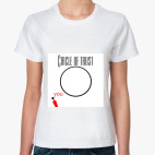 Классическая женская футболка Circle of Trust!
