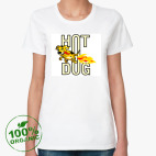 Женская футболка органик