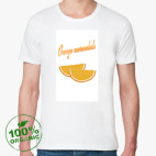 Мужская футболка органик