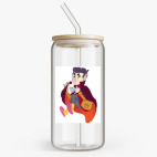 Банка с бамбуковой крышкой