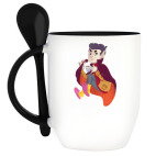 Кружка с ложкой