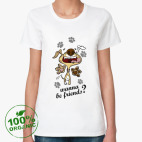 Женская футболка органик