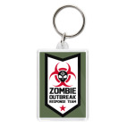 Брелок 5.7 x 4.1 см Zombie outbreak response team
