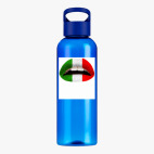 Прозрачная спортивная бутылка