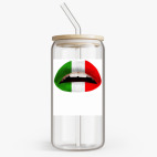 Банка с бамбуковой крышкой