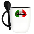 Кружка с ложкой