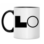 Кружка двухцветная