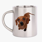 Кружка металлическая