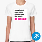 Женская спортивная футболка