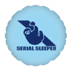 Подушка "круг", 35x35 см Серийный Ленивец