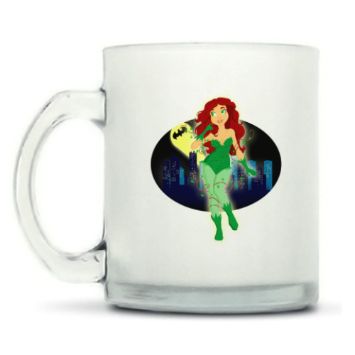 Кружка матовая с принтом Poison Ivy