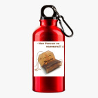 Металлическая бутылка 400 мл UV-DTF