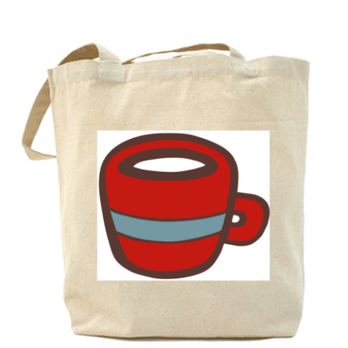 Сумка шоппер с принтом Молока?