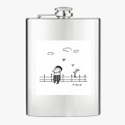 Фляжка стальная