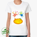 Женская футболка органик