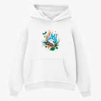 Толстовка худи оверсайз