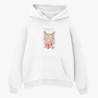 Толстовка худи оверсайз