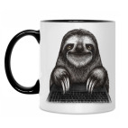 Кружка двухцветная