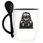 Кружка с ложкой