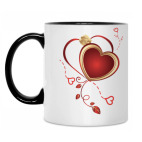 Кружка двухцветная