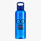 Прозрачная спортивная бутылка